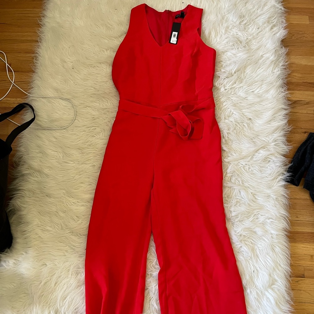 Wide leg jump suit NWT